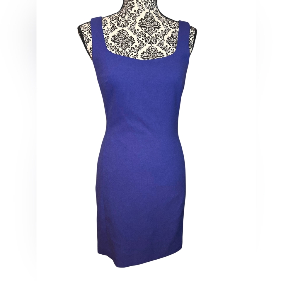 Armani Exchange Cobalt Blue Midi Dress